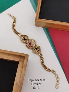 Kalakriti Copper Rajwadi Mate Plated Bracelet For Women And Girl (A805)