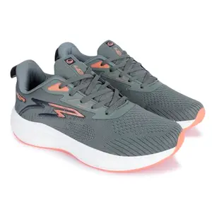 Lancer Mens FLASH-29GRN-ORG Green Running Shoe, 6