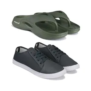 BERSACHE Lightweight Stylish Sandals for MenZ-Combo(PR)-6065-3208 Multicolor