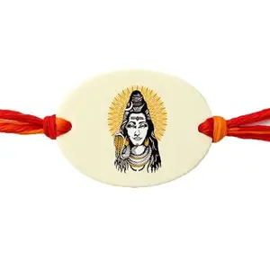 Raavi colors latest 2025 Traditional Shiva Rakhi & Rakshabandhan for Baby Boy