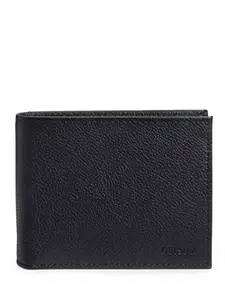 Delsey Paris Francoeur Leather Horizontal Wallet Black