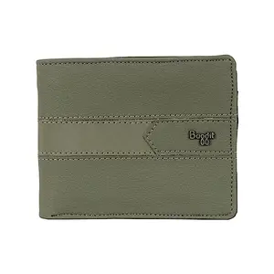 Baggit Men's 2 Fold Wallet - Small (Green)