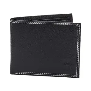 Hamston Black Color Pu Wallet for Mens