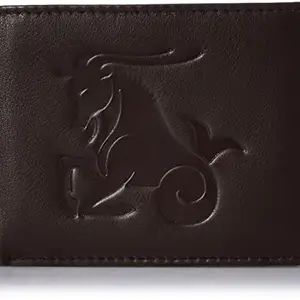 Justrack Men Dark Brown Color Genuine Leather Money Purse (LWM00190-JT_8)