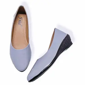 Fiia Women Fashion Sandals Bellies Formal & Casual Grey UK-4