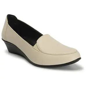 FASHIMO Women's Synthetic Formal Bellies DNNPT45-Cream-39