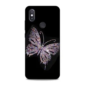 Screaming Ranngers Butterfly/Girl Design/Nature Designer Printed Hard Matt Finish Mobile Case Back Cover for Redmi Note 5 Pro