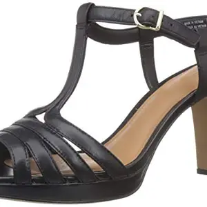 Clarks Women's Jenness Night Black Fashion Sandals - 7 UK/India (41 EU)