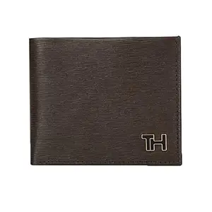 Tommy Hilfiger Finn Men Leather Global Coin Wallet Brown
