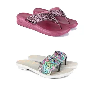 Women's Sandals | Lightweight Wear| Stylish & Easy to Wear For Women'S GP-SAN-(2-COMBO)-1886-1966-6-EURO-37