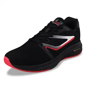 Campus Men's Spake Running Shoes BLK/RED - 8UK/India