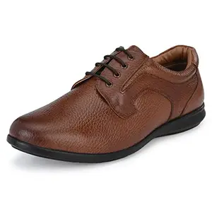 Burwood Men BWD 68 Tan Leather Formal Shoes-6 UK/India (40EU) (BW 69)