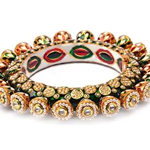 Generic Zahra Pacheli Bangle | Gifts for Women & Girls | Imitation Jewellery | 3 Month Warranty*