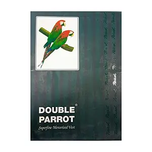 Double Parrot Men's White Vest RN (75 CM)
