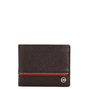 Da Milano Genuine Leather Brown Bifold Men Wallet with Multicard Slot (10663)