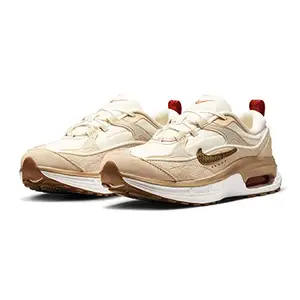 Nike Womens W AIR MAX Bliss SE-Pale Ivory/Picante RED-Summit WHITE-FB9752-100-4UK, Running
