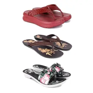 sandal for Women's,slip-ons,quality casaul sandals for Women's PCV-SAN-(3-COMBO)-2000-O21-1965-8-EURO-39