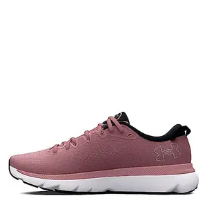 Under Armour UA W HOVR Infinite 5 Women's Running Shoes,Pink Elixir/White/Black,3.5