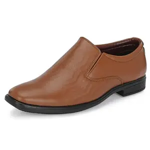 Centrino Formal Shoe for Men | Soft Cushioned Insole for All-Day Comfort | Stylish & Elegant Design | Perfect for Office, Business Casual & Formal Attire 2840-3_Tan_10