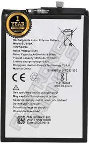 FLIPTRONICS ORIGINALS™ BL-58BX Battery for Infinix Hot 9 / Hot 9 Play / X650C / X650B / X650D / X680 / X680B / X680C / 58BX Battery with 1 Year Warranty**** (G58)