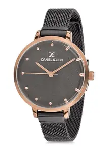 Daniel Klein Analog Grey Dial Women's Watch-DK11637-6