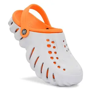 Vellinto Crispy Clogs for Men ll Sandals for Men ll Casual Shoes for Men ll Daily Use Sandals Orange