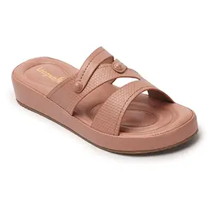 Longwalk Pink Synthetic Material Women Flat sandals W-LK5