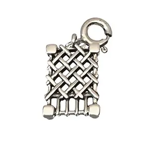 FOURSEVEN® Chaarpai Silver Charm - Fits in Bracelet, Pendant and Necklace - 925 Sterling Silver Jewellery for Men and Women (Best Gift for Him/Her)