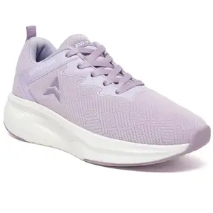 AVANT Women's Reva Running Shoes - Superior Cushioning, Enhanced Grip TPR Outsole, Superior Traction, Anti Skid, Lightweight, Shock Absorption Tech, Sports Footwear (AVWSH033CL01UK8_Lavender_UK8)