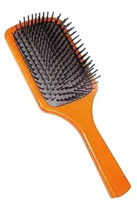 Feelhigh PROFESSIONAL HAIR SALON WOODEN PADDLE HAIR BRUSH
