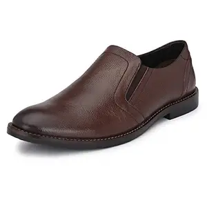 Burwood Men BWD 50 Brown Leather Formal Shoes-10 UK/India (44 EU) (BW 123)