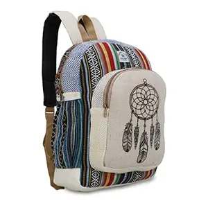 Rama Handicraft Laptop Bagpack/college bag women/school bag boys (multicolor)