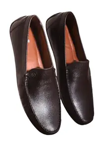 Louis Philippe Men's Brown Formal Shoes