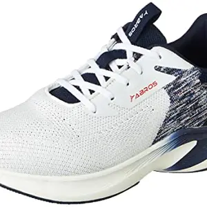 ABROS Men's Tesla-O ASSG1158O Sports Shoes_Offwhite/Navy_7UK