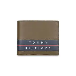 Tommy Hilfiger Rewey Men Leather Global Coin Wallet - Olive, No. of Card Slot - 4