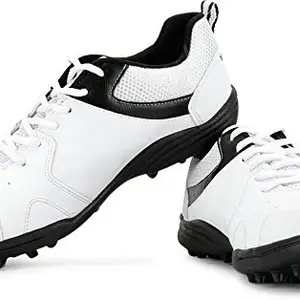 Vector X Blast Cricket Shoes, Size - 2 UK White Black