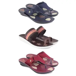 sandal for Women's,slip-ons,quality casaul sandals for Women's PCV-SAN-(3-COMBO)-1973-1990-1974-5