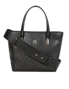 Tommy Hilfiger Womens Black Color Handbag (OS)