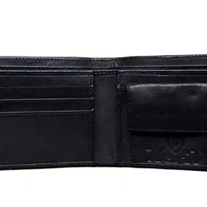 Keviv® Genuine Leather RFID Wallet for Men/Men's Wallet -Black