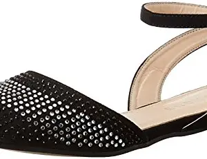 Addons Women's Black Fashion Sandals - 6 Uk/India (39 Eu)