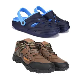 BERSACHE Lightweight Stylish Clog for Men (6031-606) Multicolor