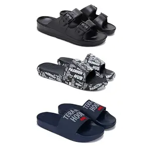 DRACKFOOTsandal for Men's,slip-ons, casaul sandals for Men'sGR-SAN-(3-COMBO)-3115-3103-1588-9