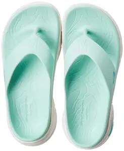 Skechers -Arch Fit Foamies - Lifestyle-Women's Flip Flop-Flops & Slippers-111407-Mnt-Mint Uk2, Green