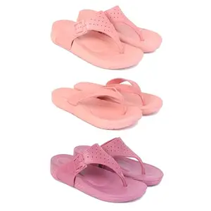 Women's Comfortable Sandal,Casual Lightweight Sandal for Everyday Wear | (COMBO-3)-1986-1979-1984-5-EURO-36