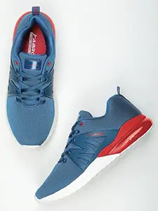 ABROS Men's Matrix ASSG0146 Running Shoes -Teal/Red -6UK