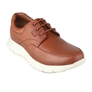 Red Chief Elephant Tan Leather Casual Shoes for Men