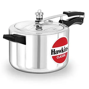 Hawkins Classic Inner Lid Pressure Cooker, 5 Litre, (CL50) - Ideal for 5 to 7 Persons
