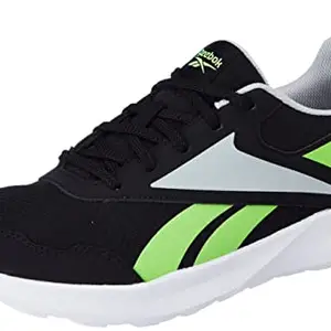 Reebok Men Sprinter M Black/Lime R/LGH Solid Grey 12