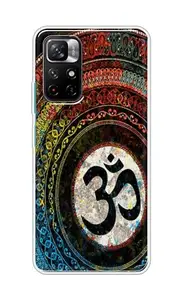 The Little Shop Designer Printed Soft Silicon Back Cover for Redmi Note 11T (OM)