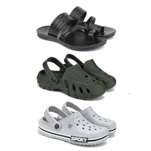 DRACKFOOT Men's Sandals | Lightweight Wear| Stylish & Easy to Wear For Men'sGRT-SAN-(3-COMBO)-3152-3137-3016-6